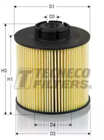 TECNECO FILTERS gs0471e -  Топливный фильтр